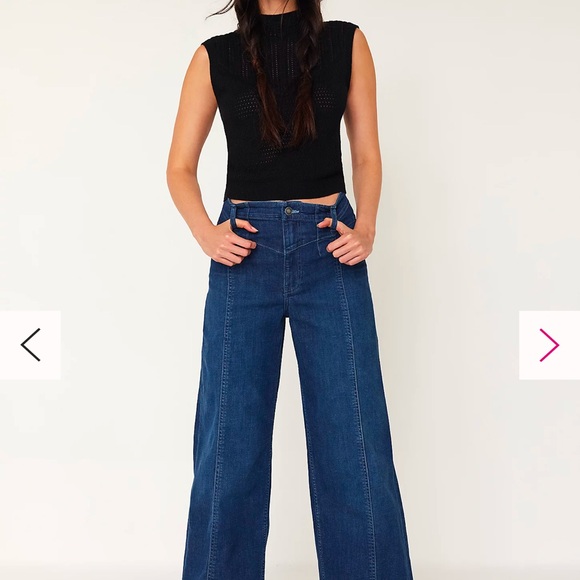 We the free wide leg libre jeans - Picture 2 of 5